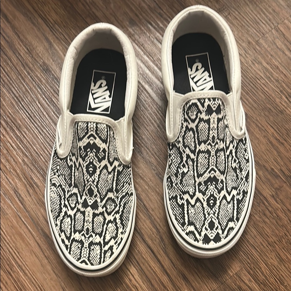 Vans Classic Snake Skin Slip Ons